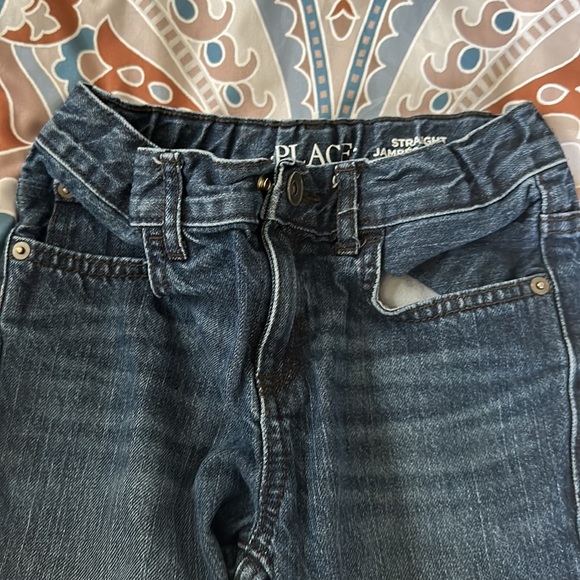 Children’s place size 7 straight jeans - Picture 2 of 4